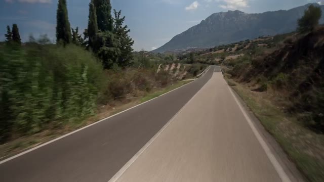 Mountain Road Mediterranean Drive