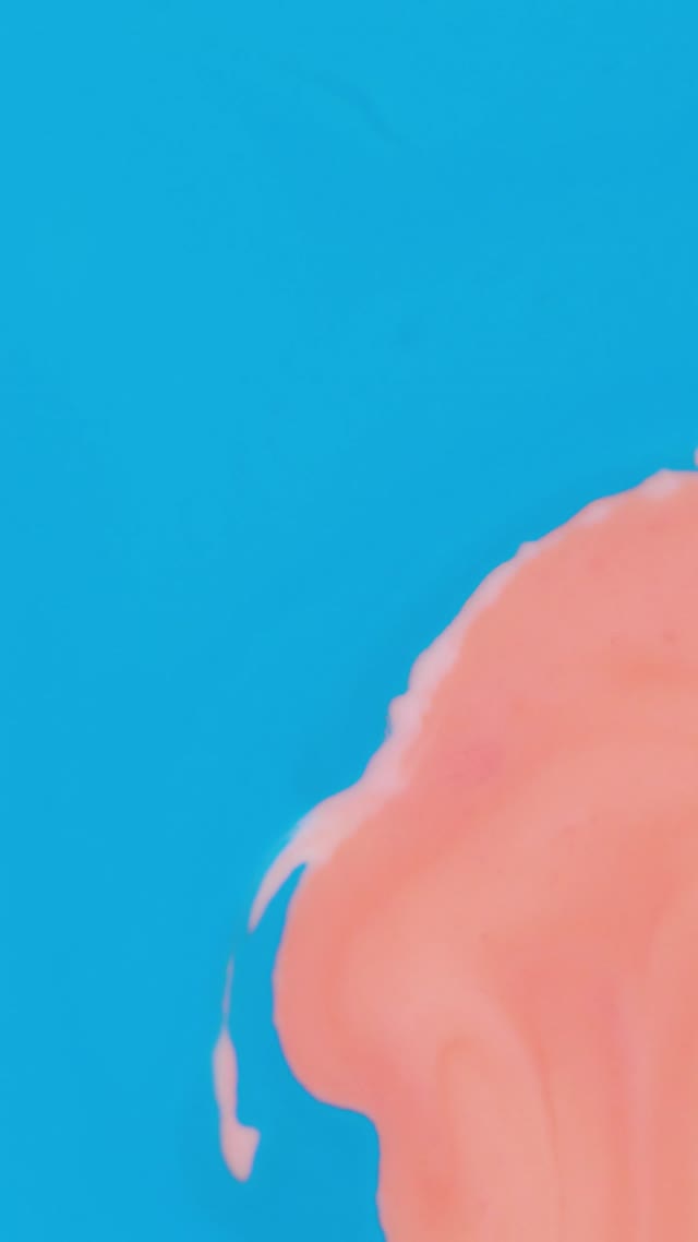 Pink Jellyfish Swimming