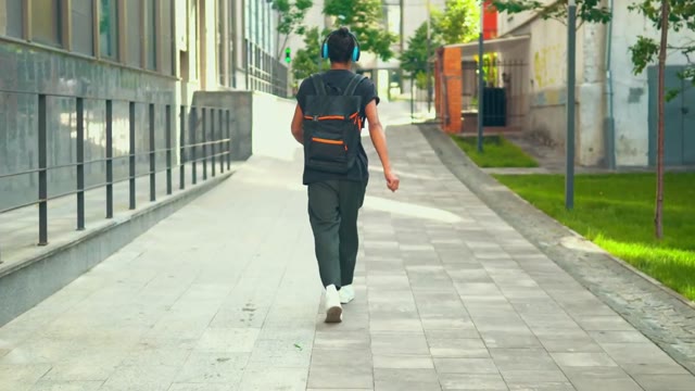 Walking with Headphones