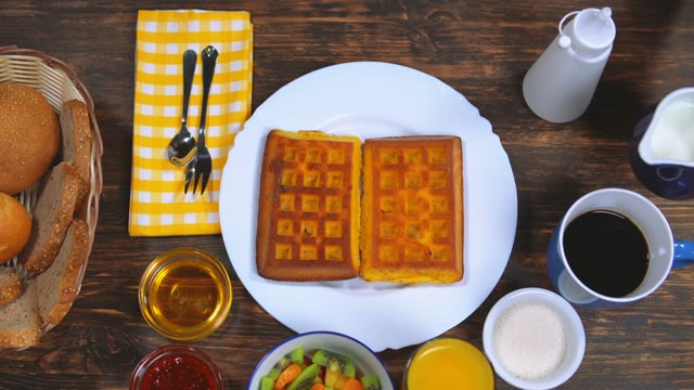 Waffle Breakfast Spread