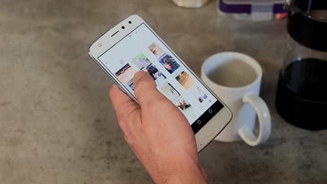 Phone and Coffee Break