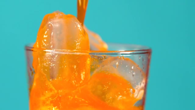 Orange Juice on Ice